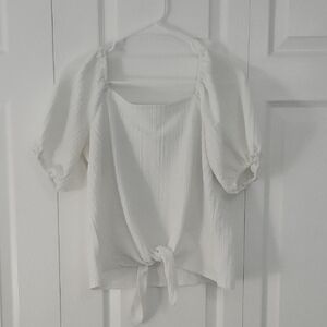 Elegant White Women's Top